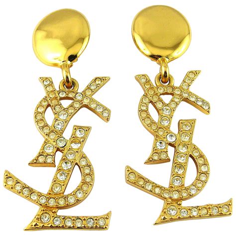 ysl earrings for sale.